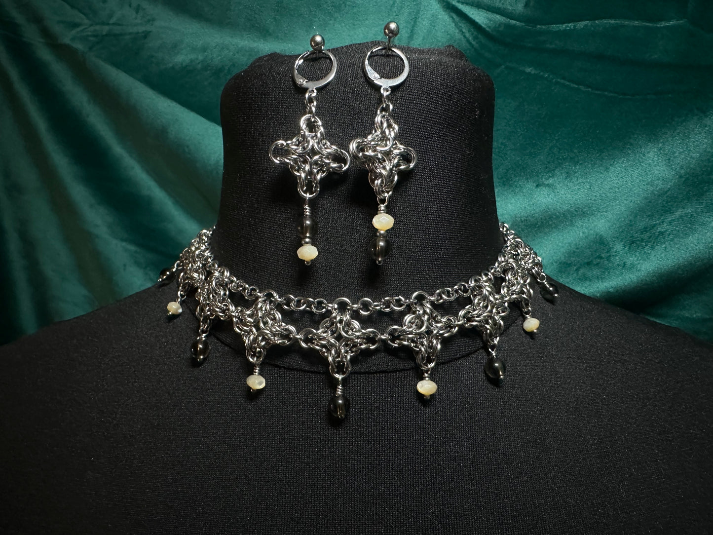 Medieval weird Girl Necklace