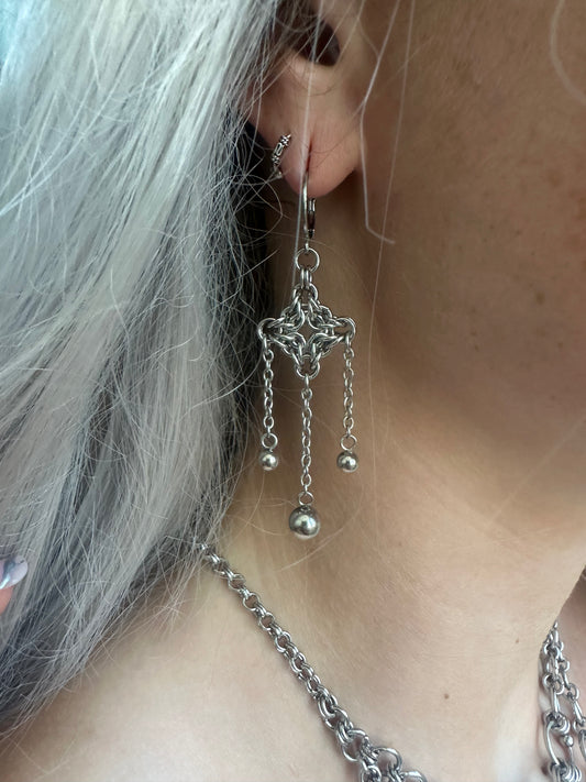 Ohrringe Star Drops