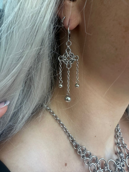 Ohrringe Star Drops