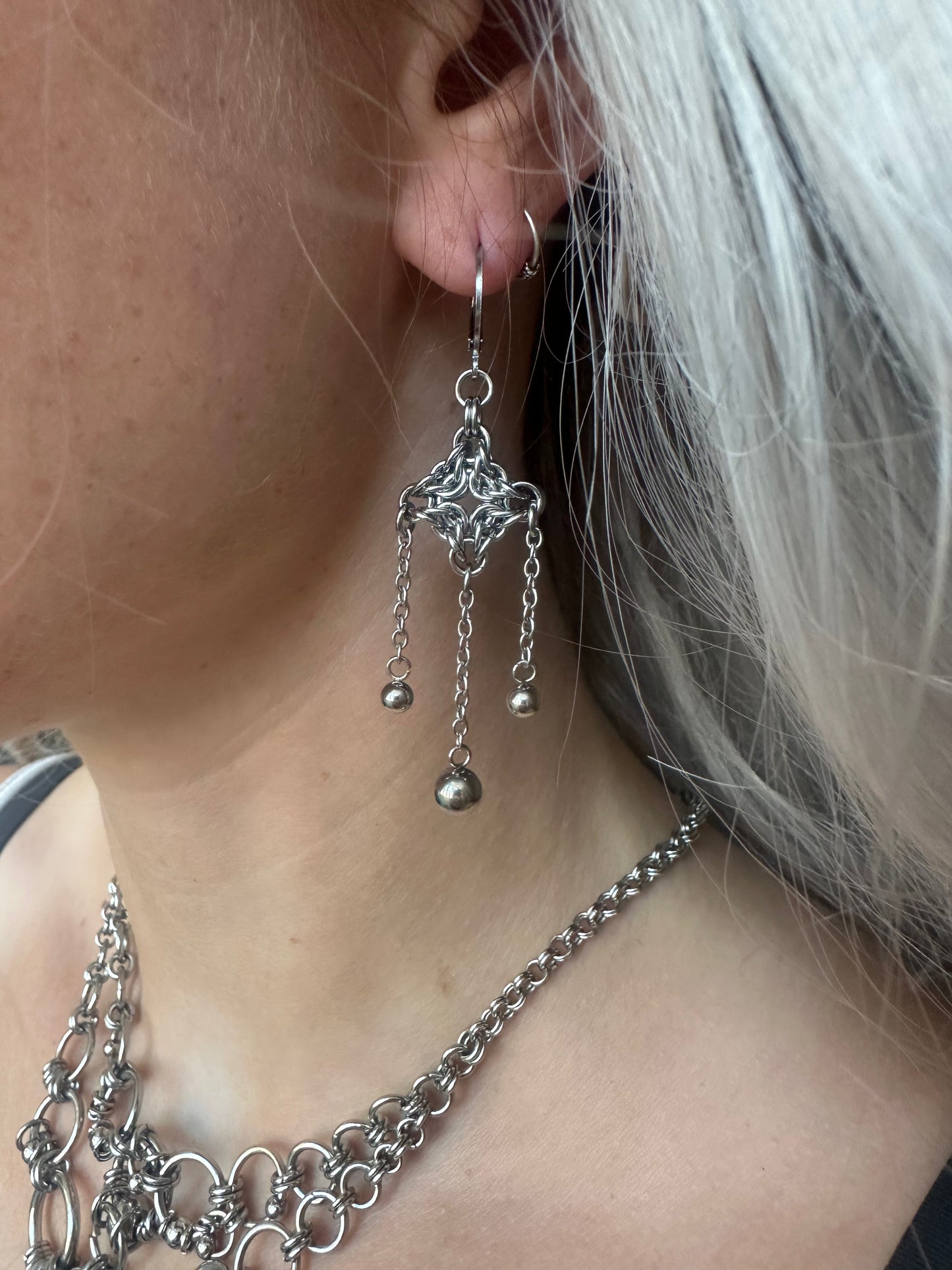 Ohrringe Star Drops