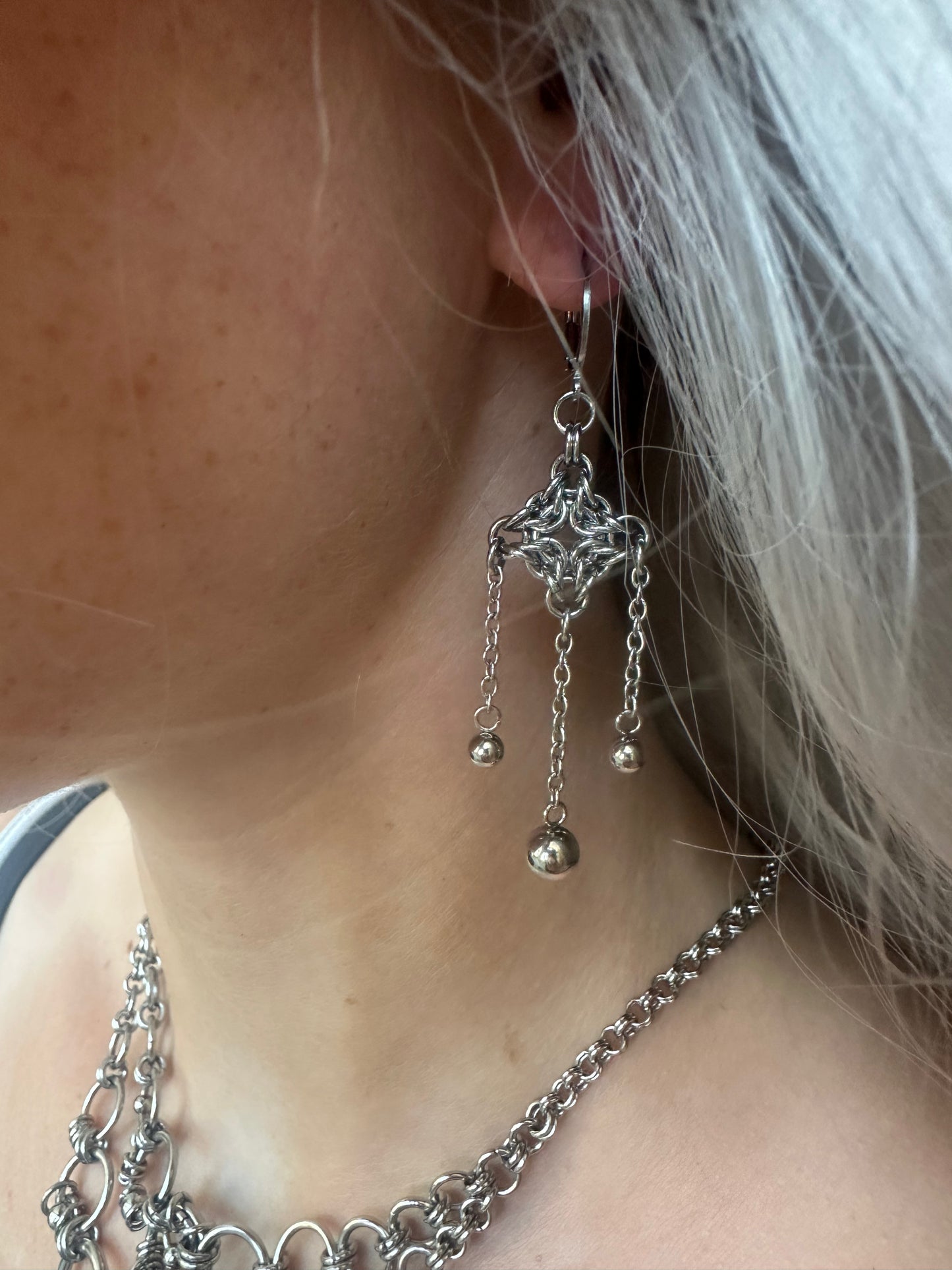 Ohrringe Star Drops