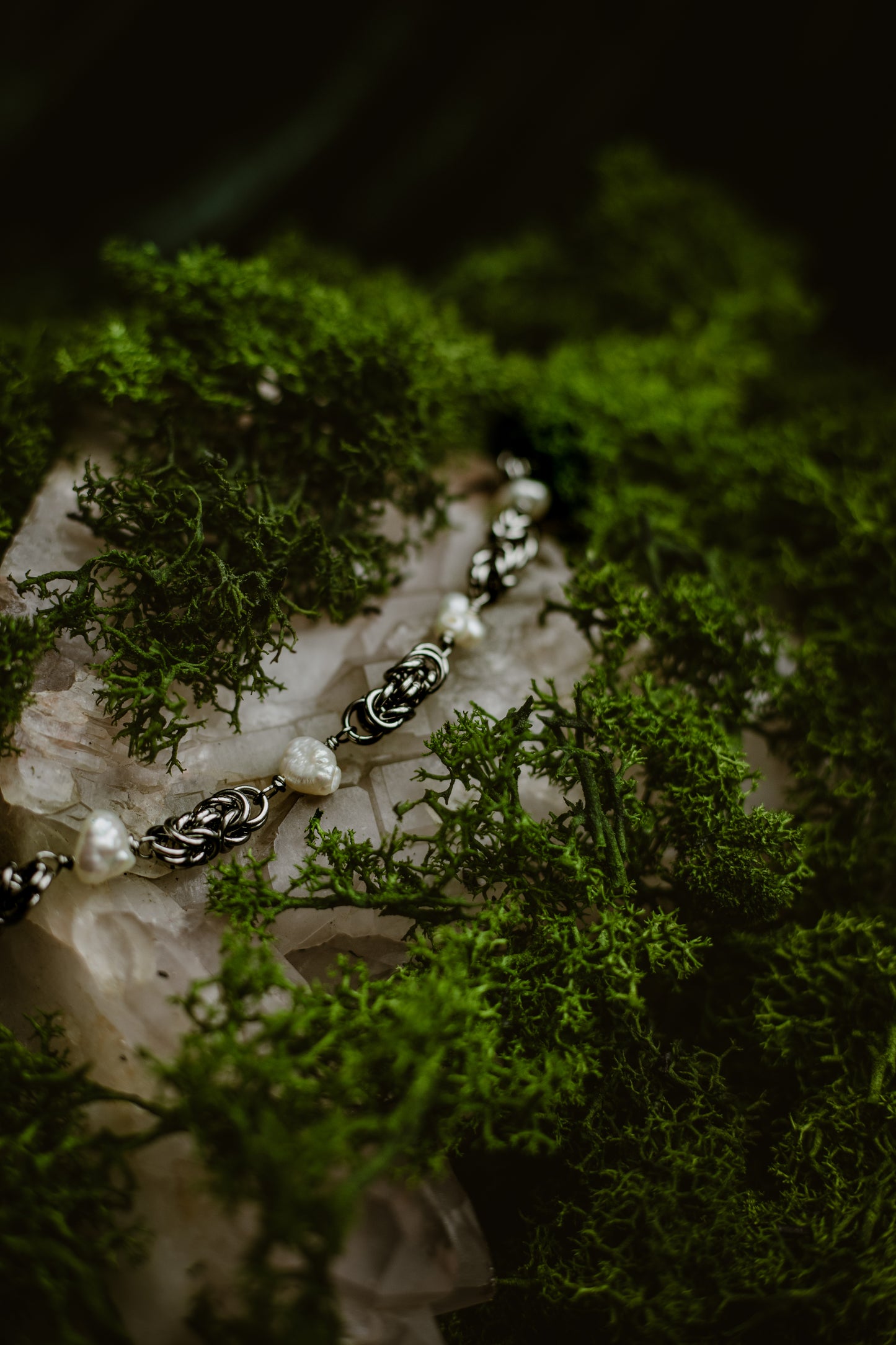 Thisbe // Bracelet with pearls